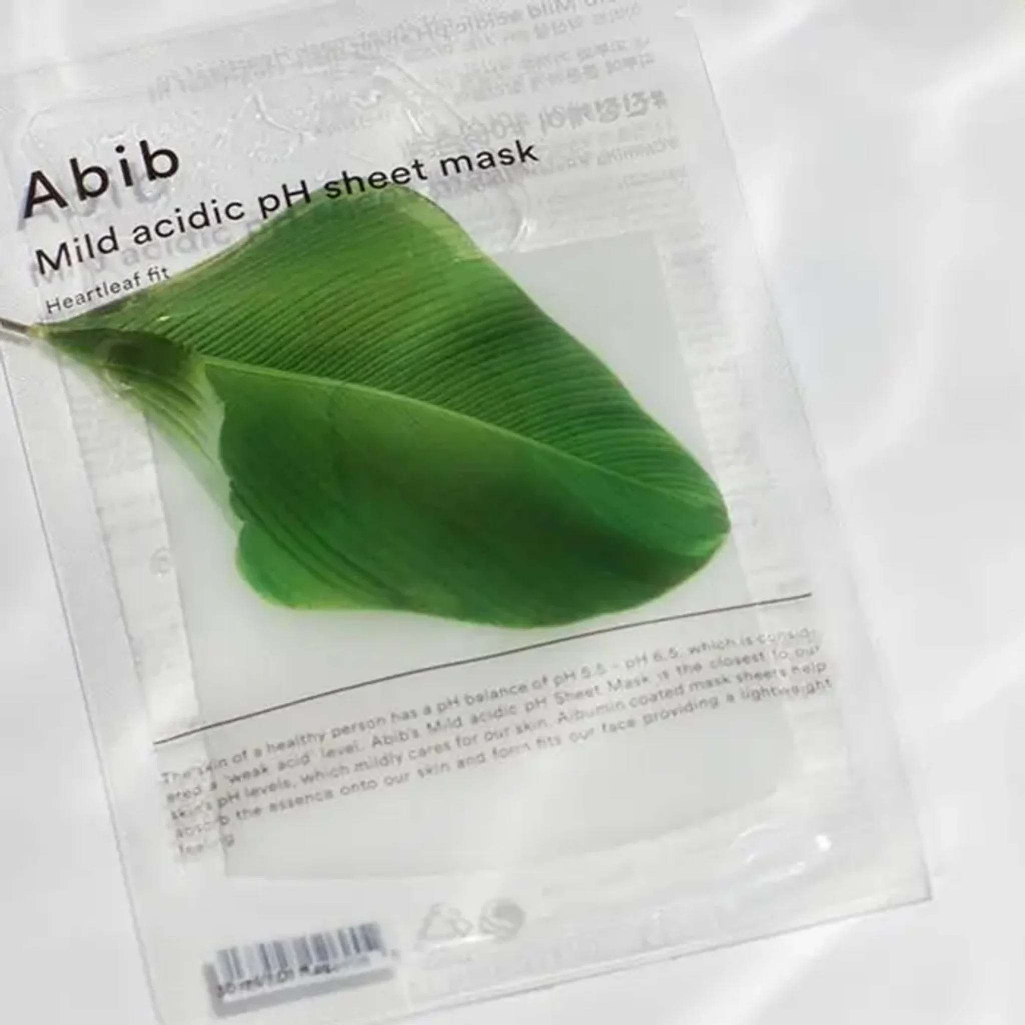 [Special Sale] Mild Acidic pH Sheet Heartleaf Fit (1pcs) - Image 2