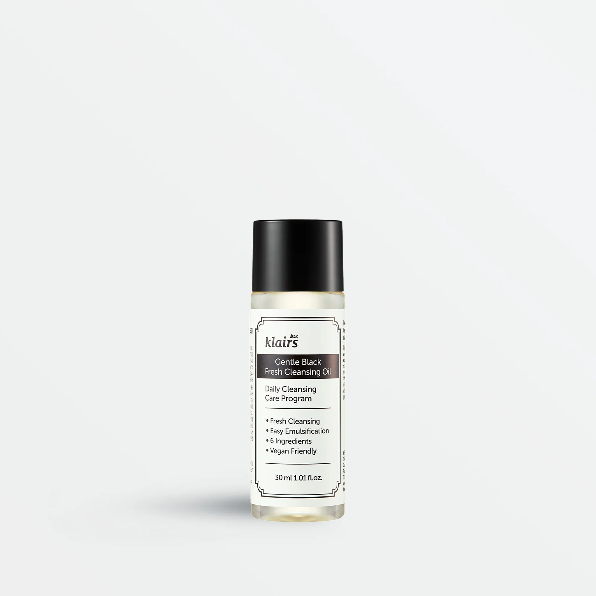 Gentle Black Fresh Cleansing Oil (30ml)