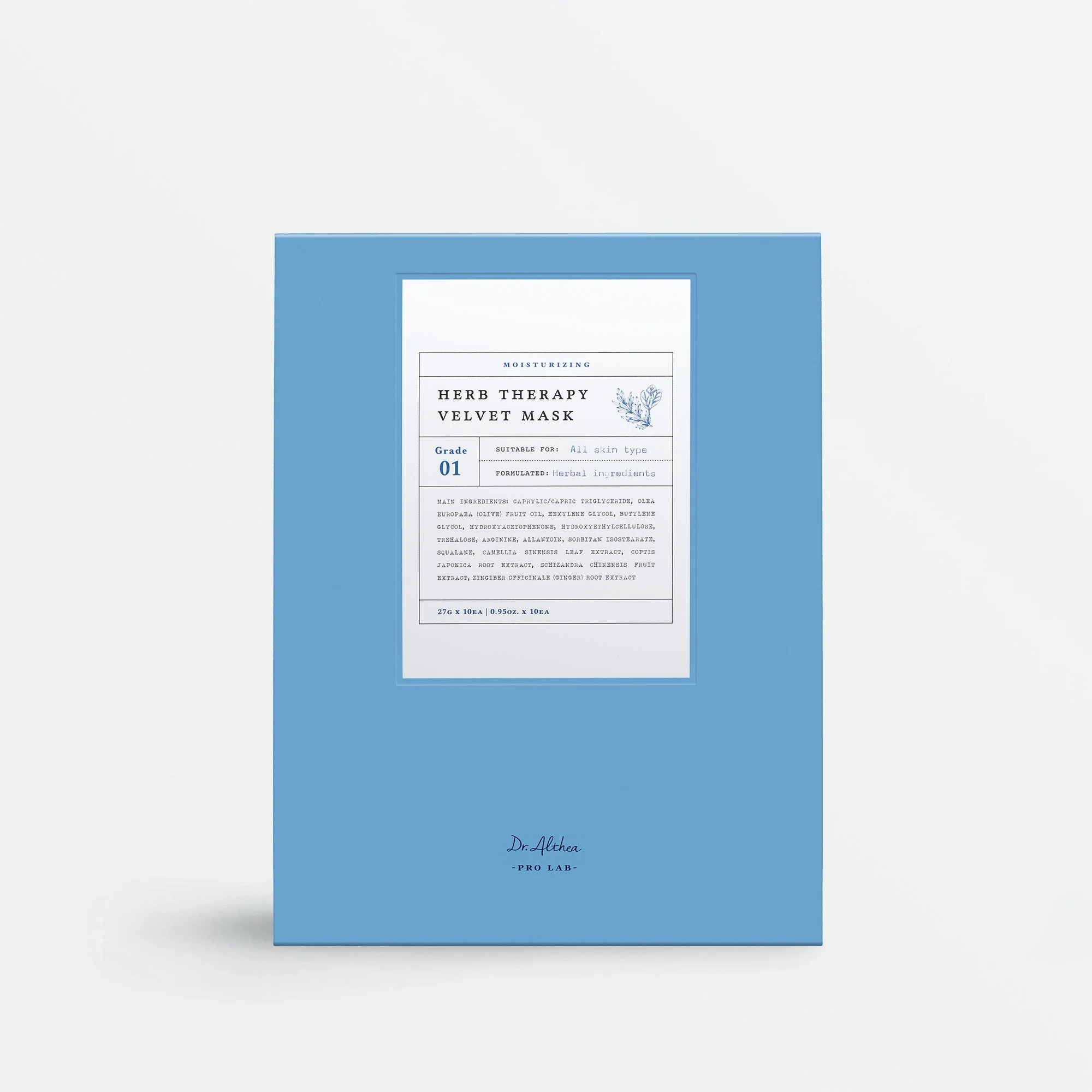[Special Sale] Herb Therapy Velvet Mask (10pcs Box)