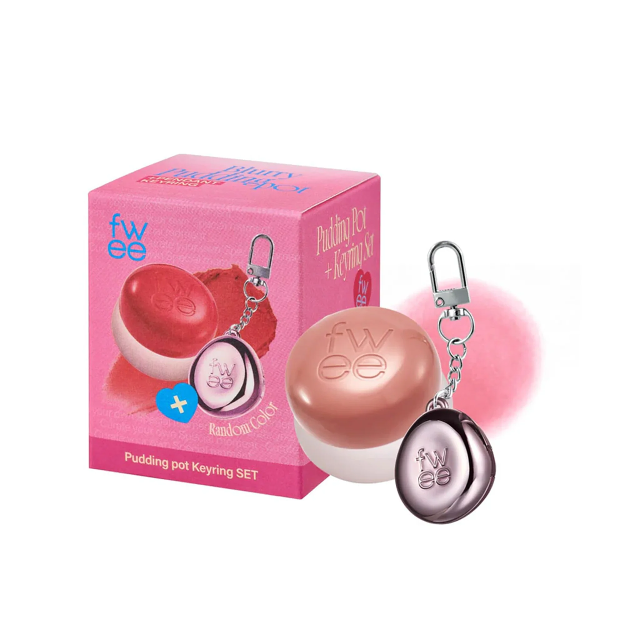[Special Sale] Lip & Cheek Blurry Pudding Pot - 35 Shades (5g) + Pendant Keyring - Image 5
