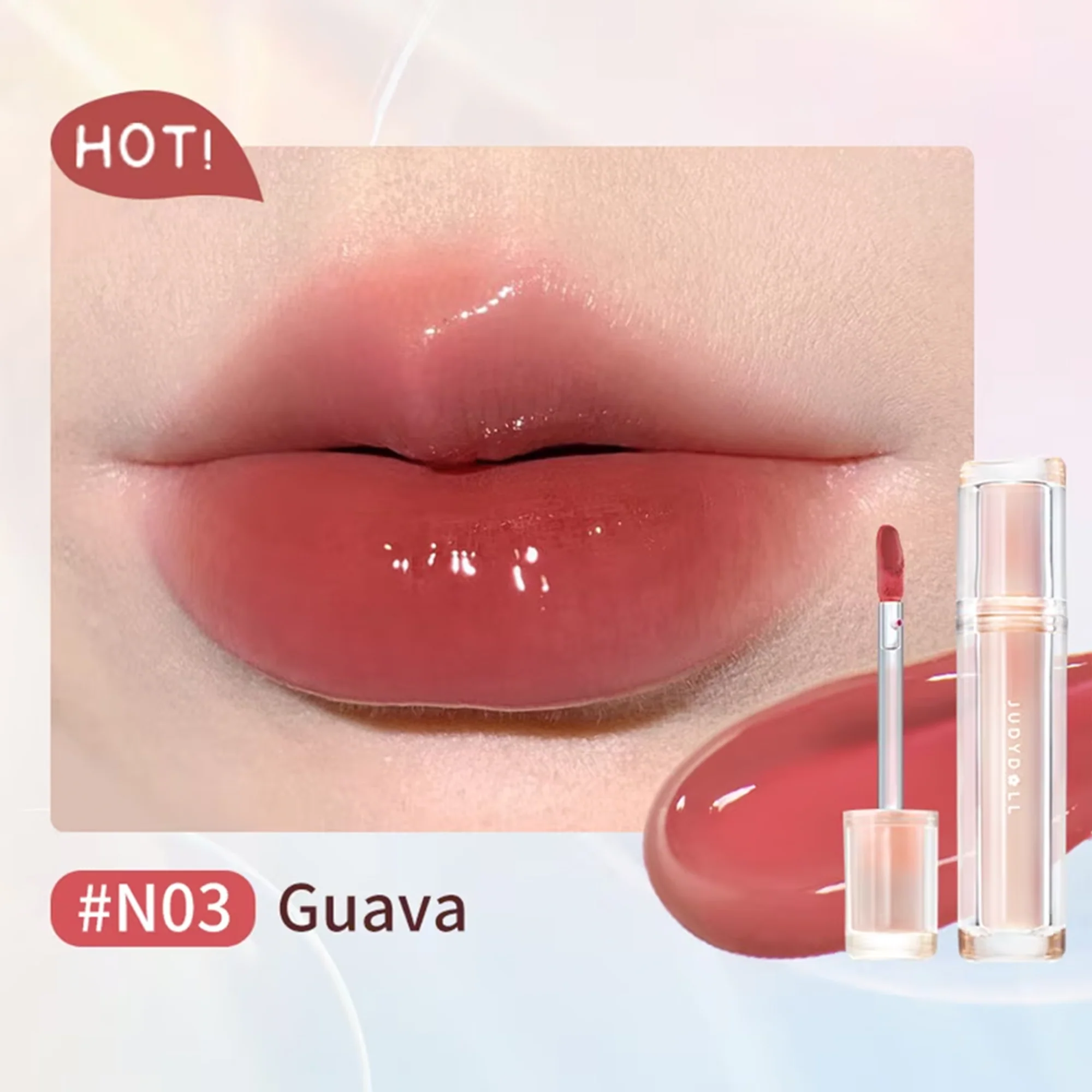 Iced Tea Watery Lip Gloss (4 Colours) - Image 7