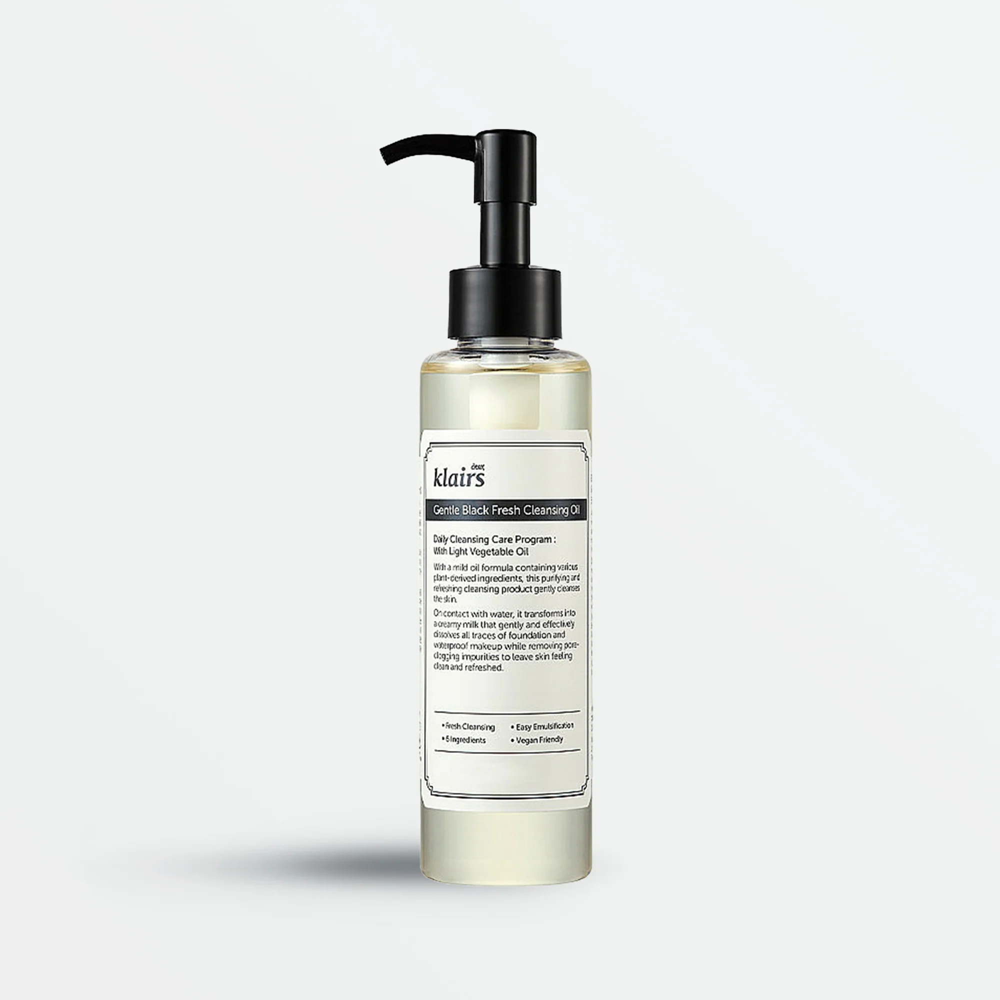 Gentle Black Fresh Cleansing Oil (150ml)