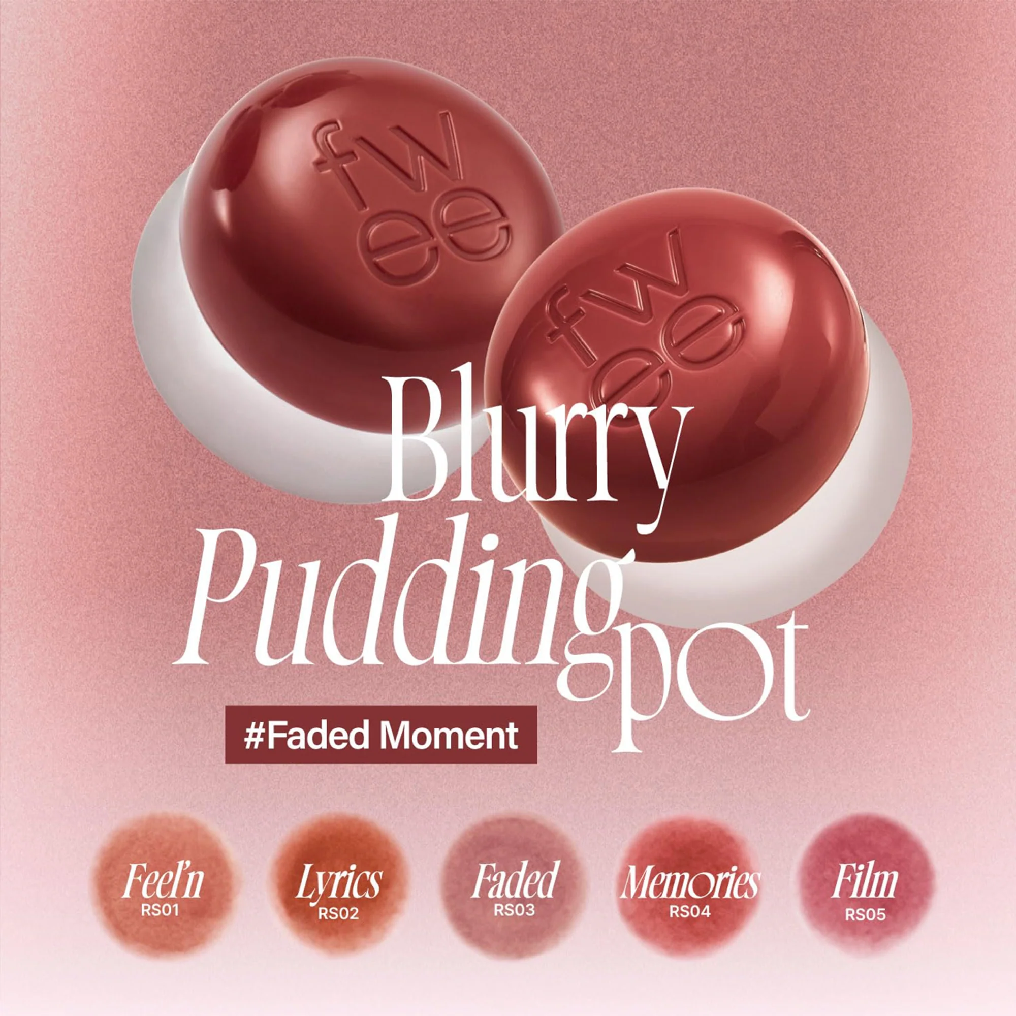 Lip & Cheek Blurry Pudding Pot - 35 shades (5g) - Image 11