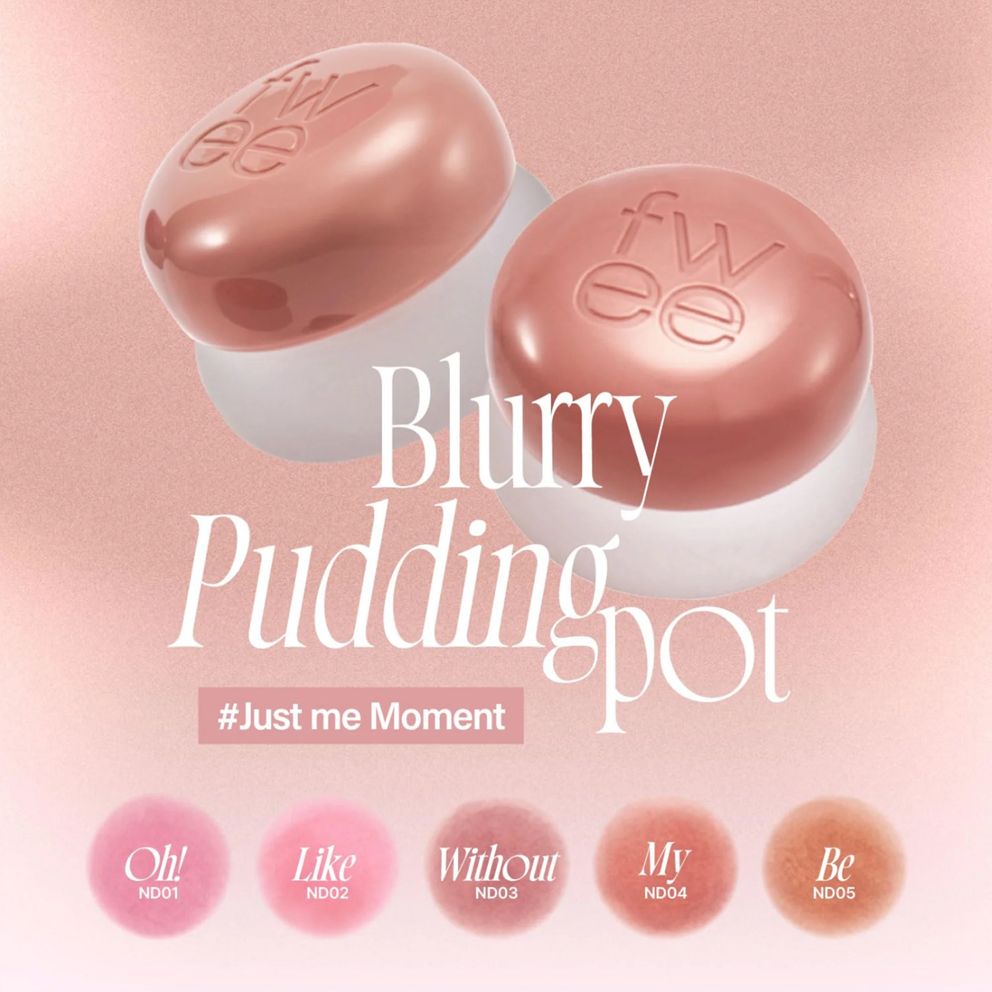 Lip & Cheek Blurry Pudding Pot - 35 shades (5g) - Image 7