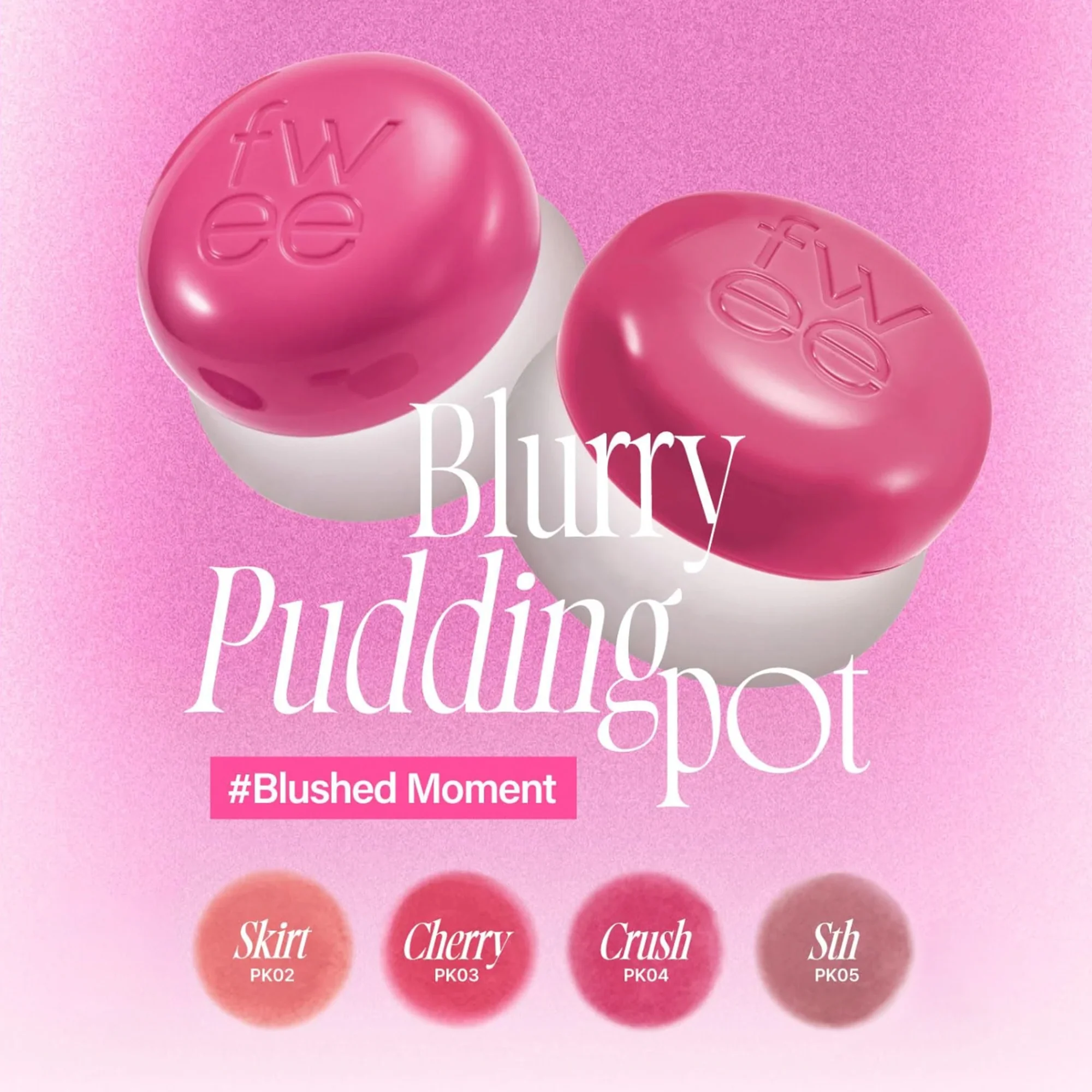 Lip & Cheek Blurry Pudding Pot - 35 shades (5g) - Image 9