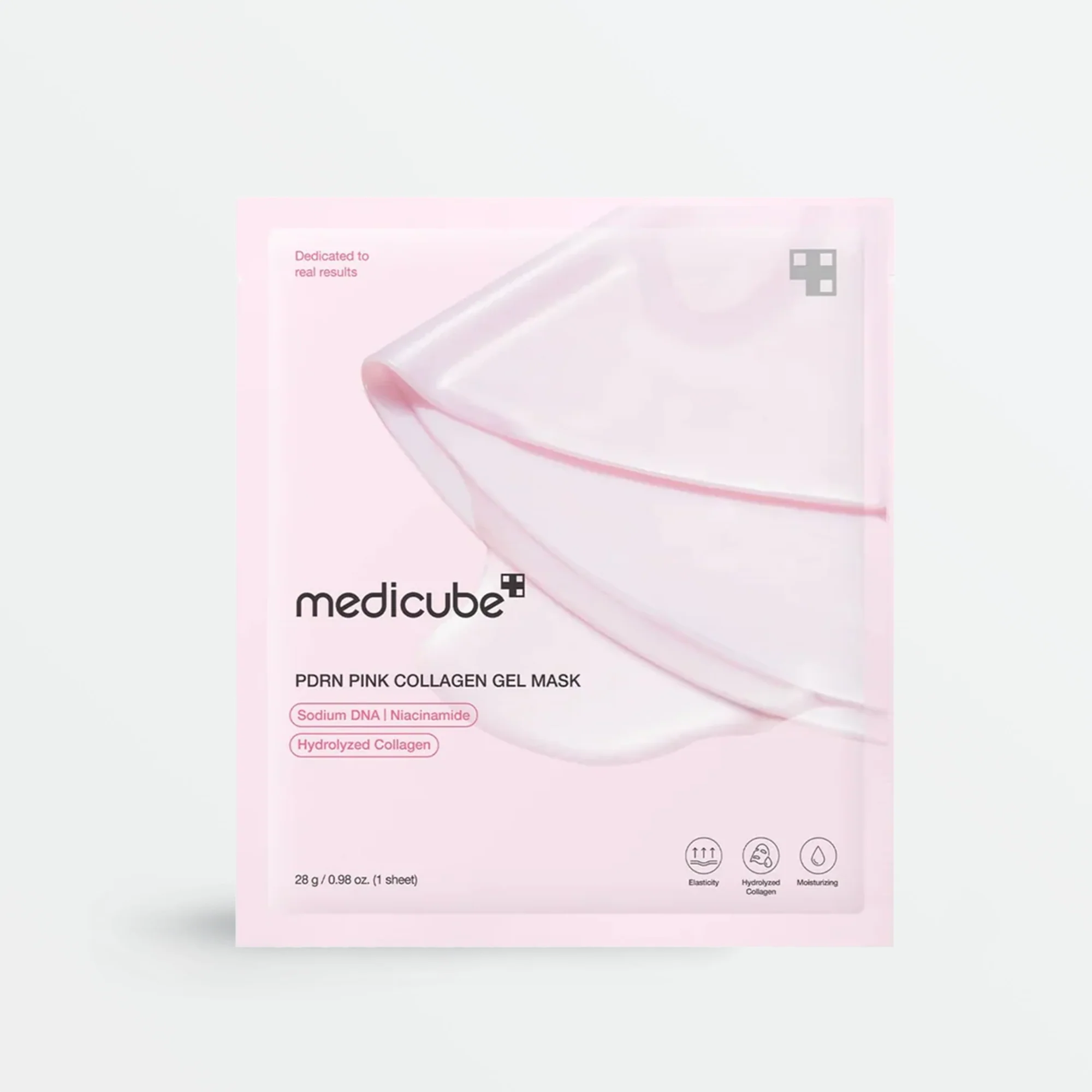 PDRN Pink Collagen Gel Mask (1pc or 4pcs)