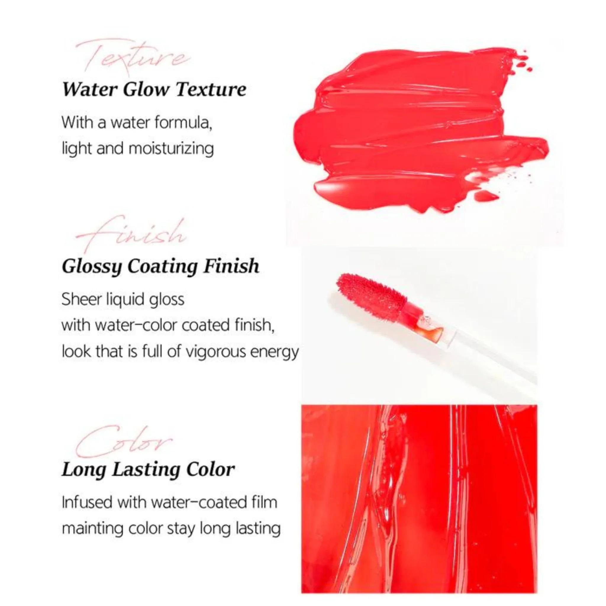 [Special Sale] NACIFIC X ATEEZ Limited Edition Shine Mood Slick Lip Tint Set + Four Cut Photocards (Blossom) - Image 8
