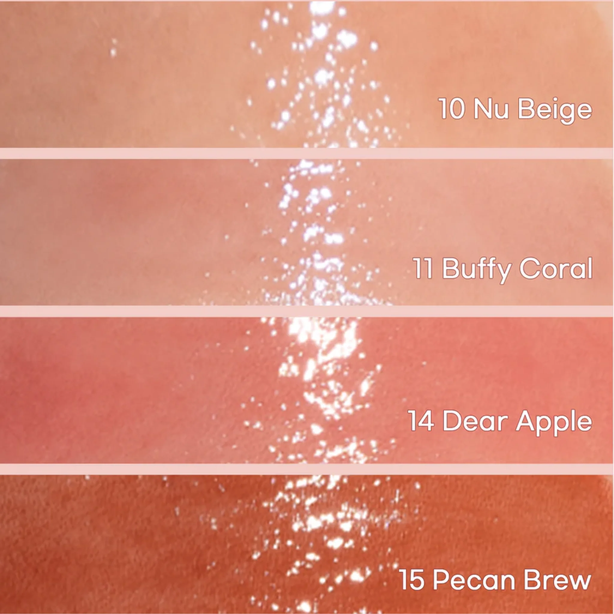 Glasting Melting Balms - Dusty On The Nude Edition - 4 shades (4g) - Image 4