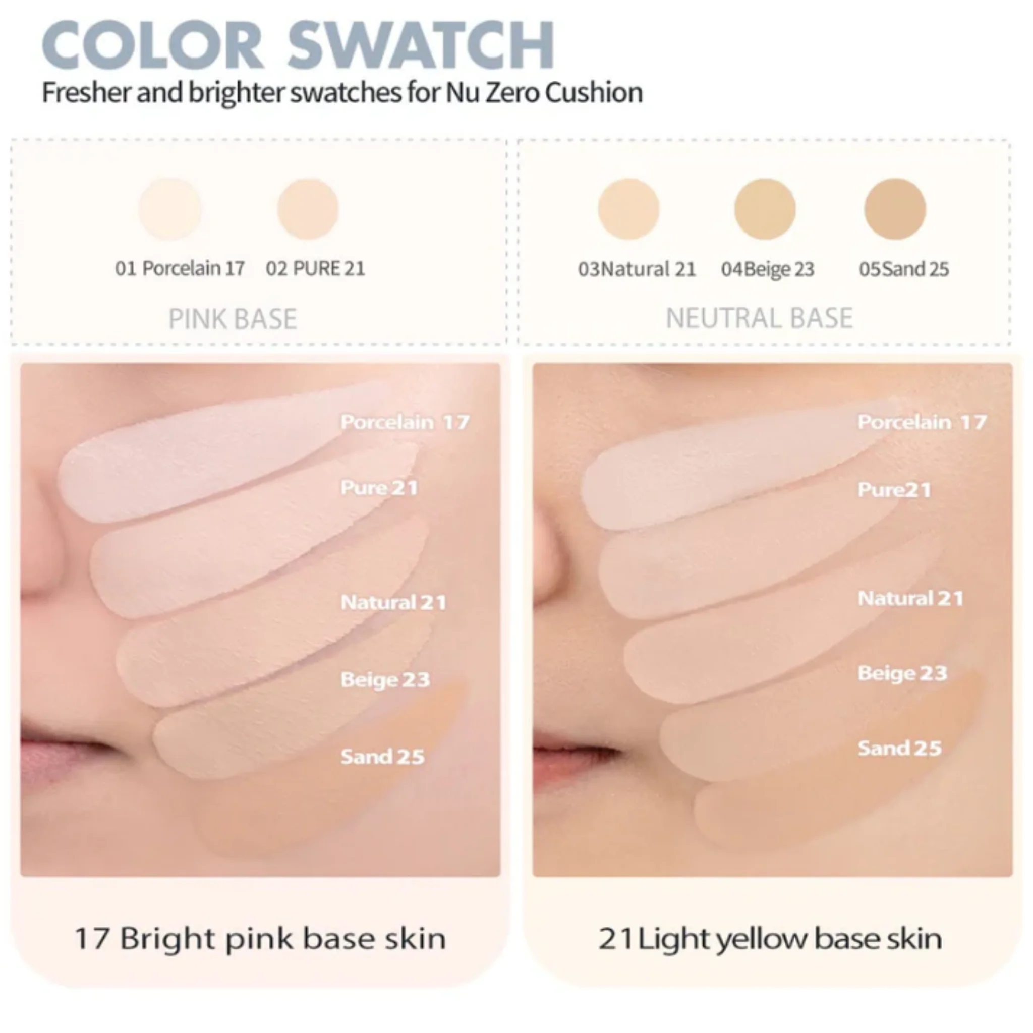 [Special Sale] NU Zero Cushion - 5 Shades (15g) - Image 5