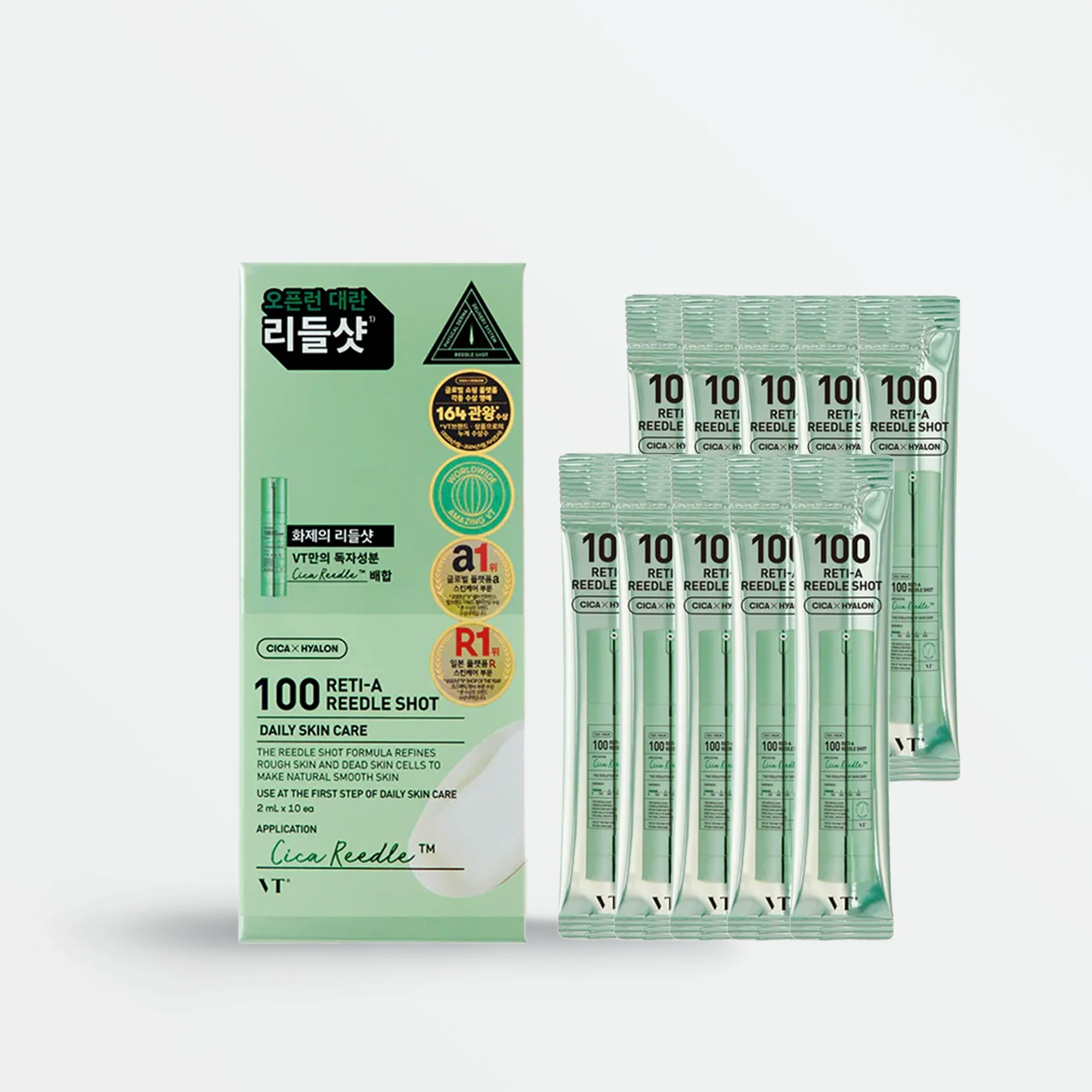 Reti-A Reedle Shot 100 Stick Pouch (10 pcs x 2ml)
